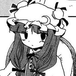 Patchouli with a book on her face, EoSD