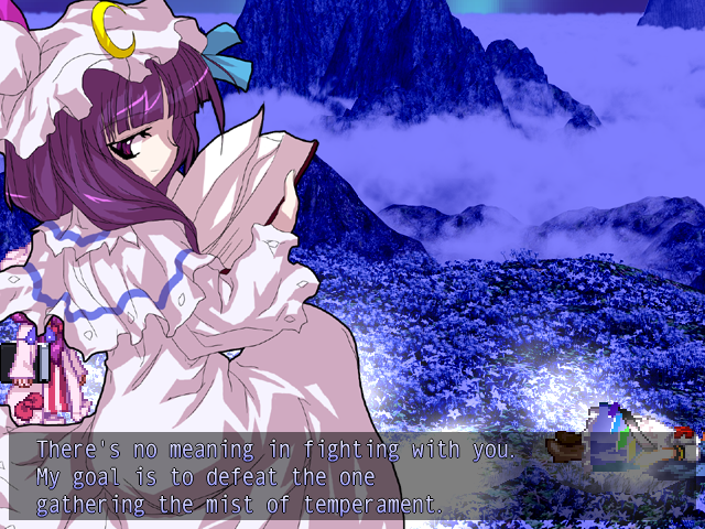 Patchouli being so close yet so far, SWR