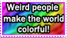 Weird People Blinky